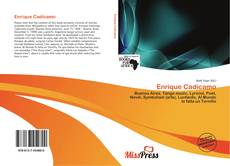 Capa do livro de Enrique Cadícamo 