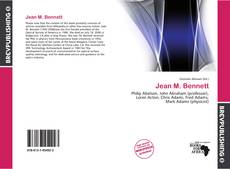 Buchcover von Jean M. Bennett