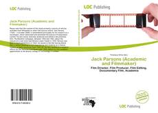 Capa do livro de Jack Parsons (Academic and Filmmaker) 