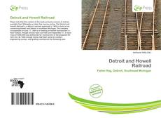 Bookcover of Detroit and Howell Railroad