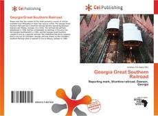 Buchcover von Georgia Great Southern Railroad