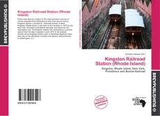 Buchcover von Kingston Railroad Station (Rhode Island)