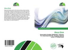 Couverture de Ákos Elek