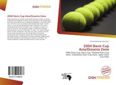 Bookcover of 2004 Davis Cup Asia/Oceania Zone