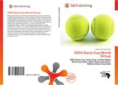 Capa do livro de 2004 Davis Cup World Group 