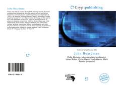 Bookcover of John Boardman