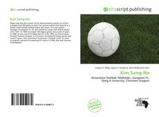 Kim Sang-Ho kitap kapağı
