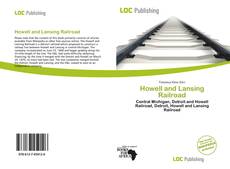 Bookcover of Howell and Lansing Railroad