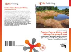 Buchcover von Golden Fleece Mining and Milling Company (Iowa)