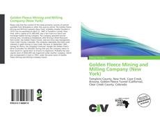 Portada del libro de Golden Fleece Mining and Milling Company (New York)