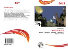 Bookcover of Airakoraptor