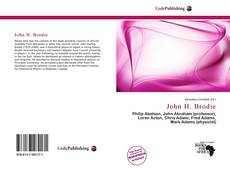 Portada del libro de John H. Brodie