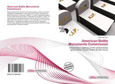 Couverture de American Battle Monuments Commission