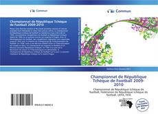 Capa do livro de Championnat de République Tchèque de Football 2009-2010 