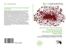 Borítókép a  Championnat de Slovaquie de Football 1938-1939 - hoz