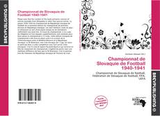 Buchcover von Championnat de Slovaquie de Football 1940-1941