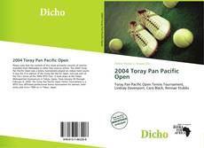 Portada del libro de 2004 Toray Pan Pacific Open