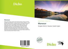 Bookcover of Manesar