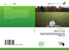 Bookcover of Maik Franz