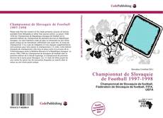 Обложка Championnat de Slovaquie de Football 1997-1998