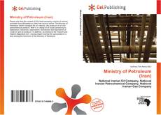 Buchcover von Ministry of Petroleum (Iran)