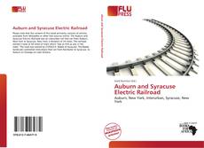 Auburn and Syracuse Electric Railroad的封面