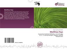 Matthias Feys kitap kapağı