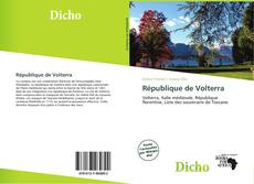 Bookcover of République de Volterra