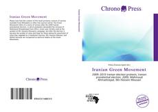 Iranian Green Movement kitap kapağı