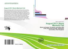 Buchcover von August 2011 Stock Markets Fall