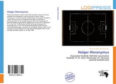 Bookcover of Holger Hieronymus