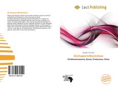 Capa do livro de Archaeornithomimus 