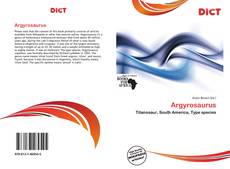 Bookcover of Argyrosaurus