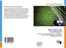 Capa do livro de Mick McCarthy (Goalkeeper) 