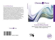 Bookcover of Leonid Khachiyan