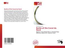 Battle of the Canal du Nord的封面