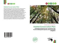 Capa do livro de Habitat Conservation Plan 