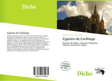 Couverture de Cyprien de Carthage