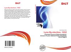 Bookcover of Lyne By-election, 1952