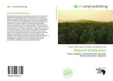 Borítókép a  Disjunct distribution - hoz