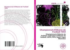 Capa do livro de Championnat d'Albanie de Football 1954 