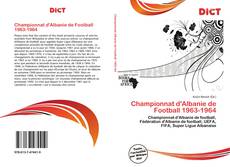 Copertina di Championnat d'Albanie de Football 1963-1964