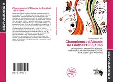 Buchcover von Championnat d'Albanie de Football 1965-1966