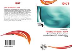 Copertina di Holt By-election, 1999