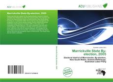 Bookcover of Marrickville State By-election, 2005