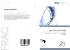 Copertina di Ítalo Argentino Lúder
