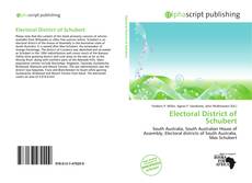 Borítókép a  Electoral District of Schubert - hoz