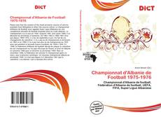 Copertina di Championnat d'Albanie de Football 1975-1976