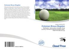 Bookcover of Coloman Braun Bogdan