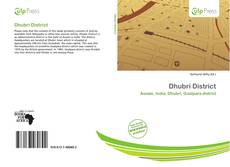 Bookcover of Dhubri District